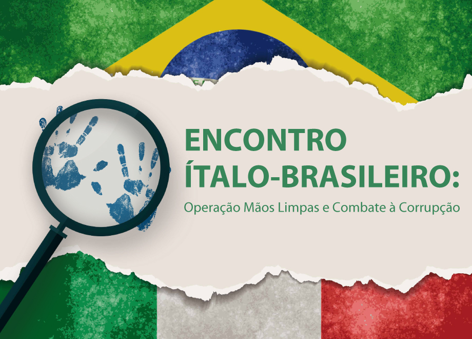 Evento vai tratar do combate à corrupção na Itália e no Brasil