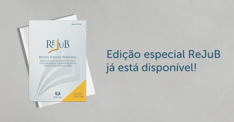 Capa da Revista Judicial Brasileira - Edição Especial Jurisdição Penal Contemporânea e Sistema Prisional
